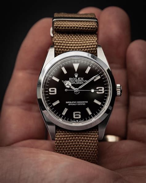 rolex nato|rolex explorer with nato strap.